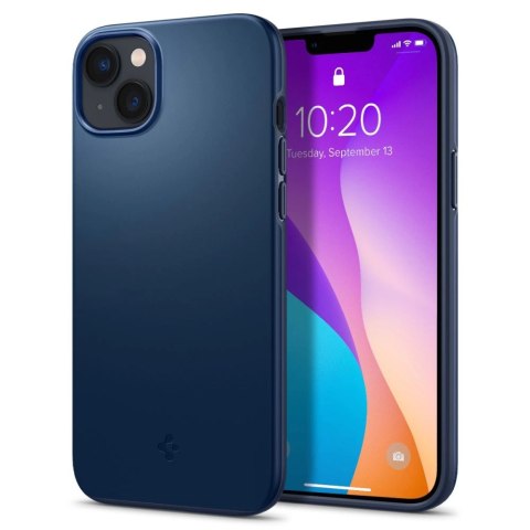 Etui Spigen Thin Fit na iPhone 14 Plus - niebieskie Etui Spigen Thin Fit na iPhone 14 Plus - niebieskie