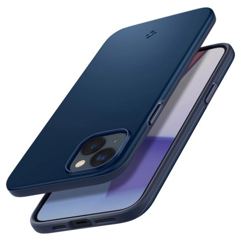 Etui Spigen Thin Fit na iPhone 14 Plus - niebieskie Etui Spigen Thin Fit na iPhone 14 Plus - niebieskie