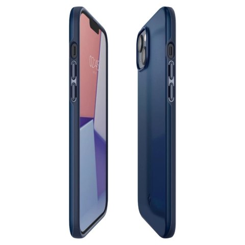 Etui Spigen Thin Fit na iPhone 14 Plus - niebieskie Etui Spigen Thin Fit na iPhone 14 Plus - niebieskie