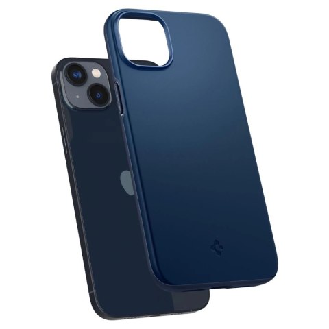 Etui Spigen Thin Fit na iPhone 14 Plus - niebieskie Etui Spigen Thin Fit na iPhone 14 Plus - niebieskie