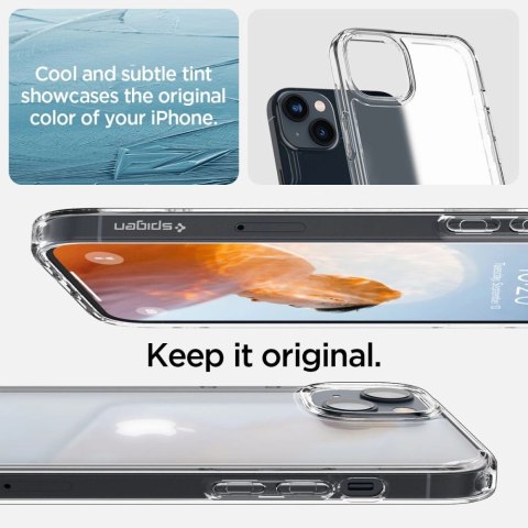 Etui Spigen Ultra Hybrid na iPhone 14 Plus - matowo-przezroczyste Etui Spigen Ultra Hybrid na iPhone 14 Plus - matowo-przezroczyste