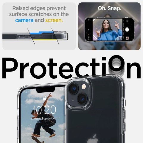 Etui Spigen Ultra Hybrid na iPhone 14 Plus - matowo-przezroczyste Etui Spigen Ultra Hybrid na iPhone 14 Plus - matowo-przezroczyste