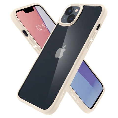 Etui Spigen Ultra Hybrid na iPhone 14 Plus - piaskowe Etui Spigen Ultra Hybrid na iPhone 14 Plus - piaskowe