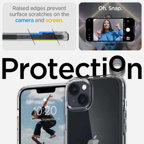 Etui Spigen Ultra Hybrid na iPhone 14 Plus - przezroczyste Etui Spigen Ultra Hybrid na iPhone 14 Plus - przezroczyste