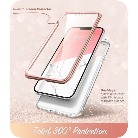 Etui Supcase Cosmo na iPhone 14 Plus - różowy marmur Etui Supcase Cosmo na iPhone 14 Plus - różowy marmur