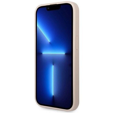 Etui Guess 4G Big Metal Logo na iPhone 14 Pro Max - różowe