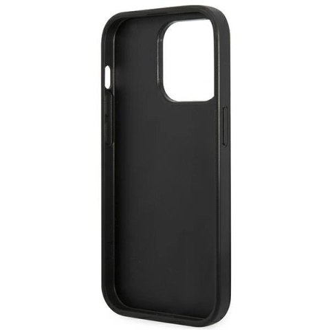 Etui Guess 4G Stripe Collection na iPhone 14 Pro Max - szare