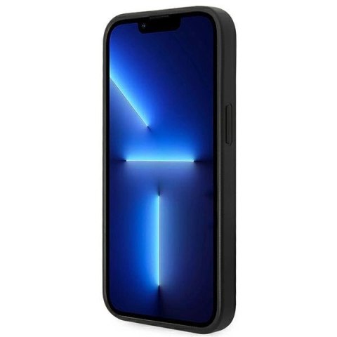 Etui Guess Saffiano Strap na iPhone 14 Plus - czarne
