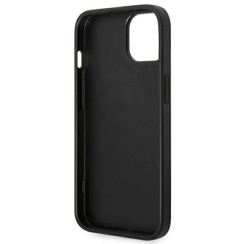 Etui Guess Saffiano Strap na iPhone 14 Plus - czarne