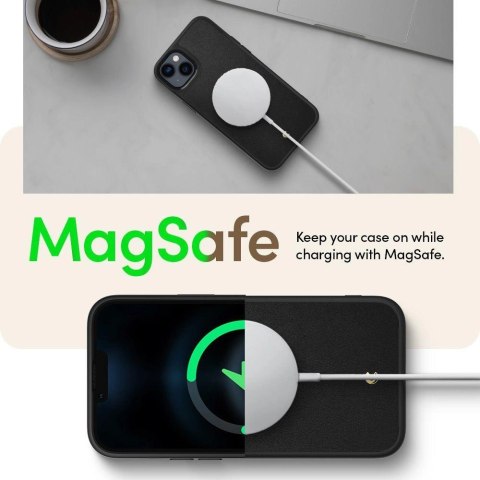 Etui Spigen Cyrill Kajuk Mag z MagSafe na iPhone 14 Plus - czarne Etui Spigen Cyrill Kajuk Mag z MagSafe na iPhone 14 Plus - czarne