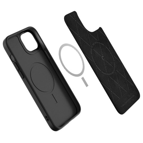 Etui Spigen Cyrill Kajuk Mag z MagSafe na iPhone 14 Plus - czarne Etui Spigen Cyrill Kajuk Mag z MagSafe na iPhone 14 Plus - czarne