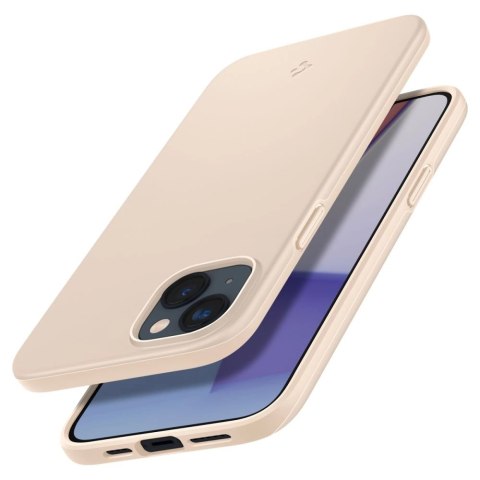 Etui Spigen Thin Fit na iPhone 14 Plus - piaskowe Etui Spigen Thin Fit na iPhone 14 Plus - piaskowe