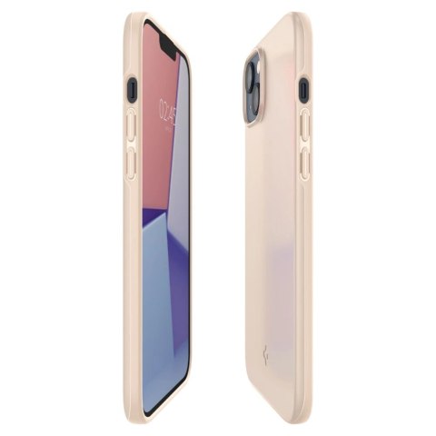 Etui Spigen Thin Fit na iPhone 14 Plus - piaskowe Etui Spigen Thin Fit na iPhone 14 Plus - piaskowe