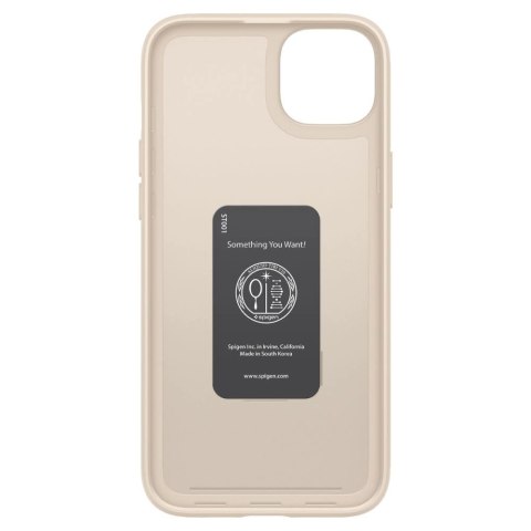 Etui Spigen Thin Fit na iPhone 14 Plus - piaskowe Etui Spigen Thin Fit na iPhone 14 Plus - piaskowe