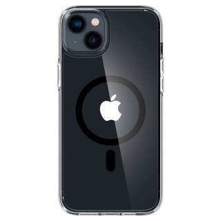 Etui Spigen Ultra Hybrid Mag z MagSafe na iPhone 14 Plus - przezroczysto-czarne