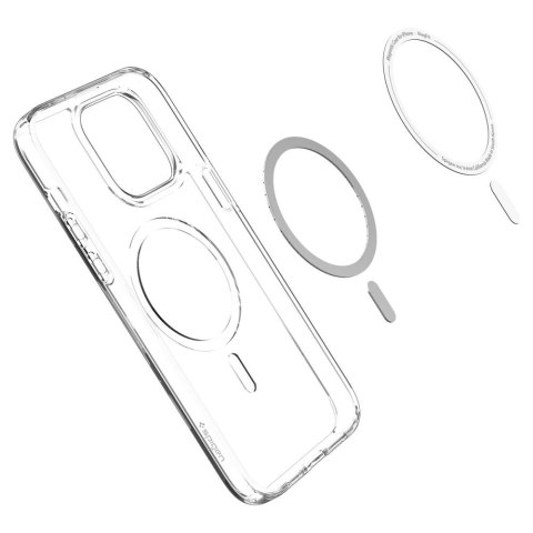 Etui Spigen Ultra Hybrid Mag z MagSafe na iPhone 14 Pro Max - przezroczysto-białe Etui Spigen Ultra Hybrid Mag z MagSafe na iPhone 14 Pro Max - przezroczysto-białe