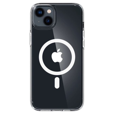 Etui Spigen Ultra Hybrid Mag z MagSafe na iPhone 14 - przezroczysto-białe Etui Spigen Ultra Hybrid Mag z MagSafe na iPhone 14 - przezroczysto-białe