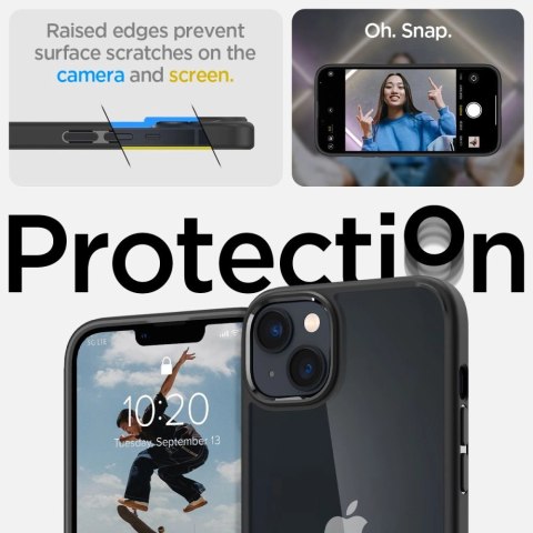 Etui Spigen Ultra Hybrid na iPhone 14 - czarny mat Etui Spigen Ultra Hybrid na iPhone 14 - czarny mat