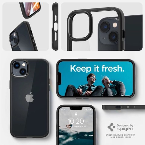 Etui Spigen Ultra Hybrid na iPhone 14 - czarny mat Etui Spigen Ultra Hybrid na iPhone 14 - czarny mat