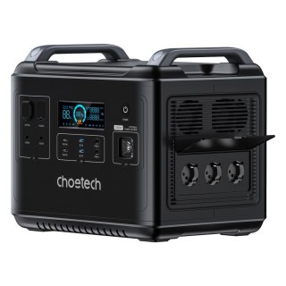 Choetech przenośna stacja zasilania LiFePO4 1997Wh 2000W powerbank czarny (BS006 Super Mini)
