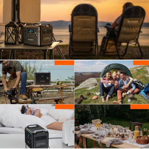 Choetech przenośna stacja zasilania LiFePO4 1997Wh 2000W powerbank czarny (BS006 Super Mini) Choetech przenośna stacja zasilania LiFePO4 1997Wh 2000W powerbank czarny (BS006 Super Mini)