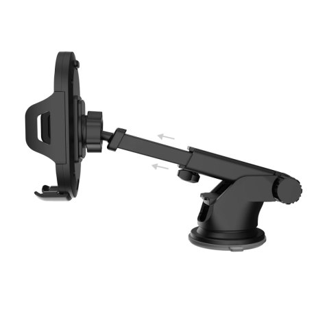 Dudao teleskopowy grawitacyjny uchwyt samochodowy na szybę deskę rozdzielczą czarny (new F2S black) Dudao teleskopowy grawitacyjny uchwyt samochodowy na szybę deskę rozdzielczą czarny (new F2S black)