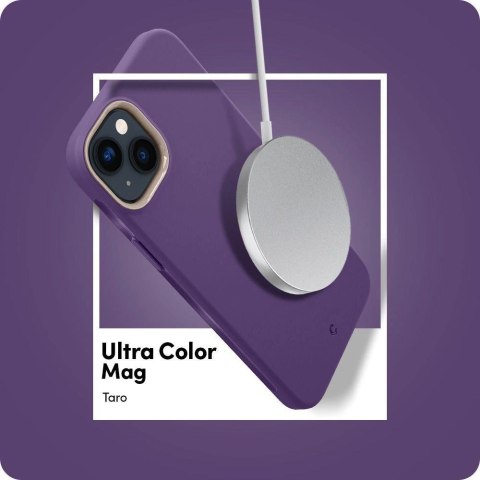Etui Spigen Cyrill Ultra Color Mag z MagSafe na iPhone 14 Plus - fioletowe Etui Spigen Cyrill Ultra Color Mag z MagSafe na iPhone 14 Plus - fioletowe