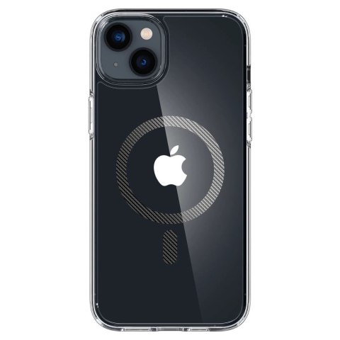 Etui Spigen Ultra Hybrid Mag z MagSafe na iPhone 14 Plus - przezroczysto-szare