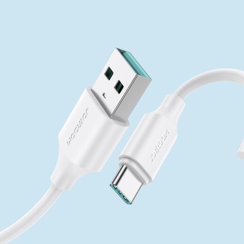 Kabel Joyroom Long-Lasting Series A9 USB-A / USB-C 3A 2m - biały Kabel Joyroom Long-Lasting Series A9 USB-A / USB-C 3A 2m - biały
