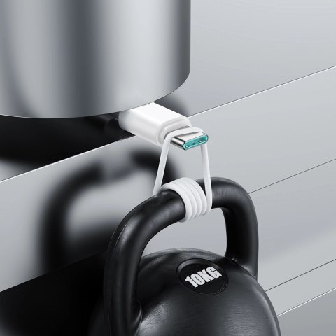 Kabel Joyroom Long-Lasting Series A9 USB-C / USB-C PD QC 60W 3A 1m - biały Kabel Joyroom Long-Lasting Series A9 USB-C / USB-C PD QC 60W 3A 1m - biały