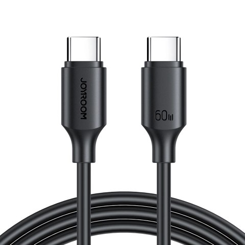 Kabel Joyroom Long-Lasting Series A9 USB-C / USB-C PD QC 60W 3A 1m - czarny Kabel Joyroom Long-Lasting Series A9 USB-C / USB-C PD QC 60W 3A 1m - czarny