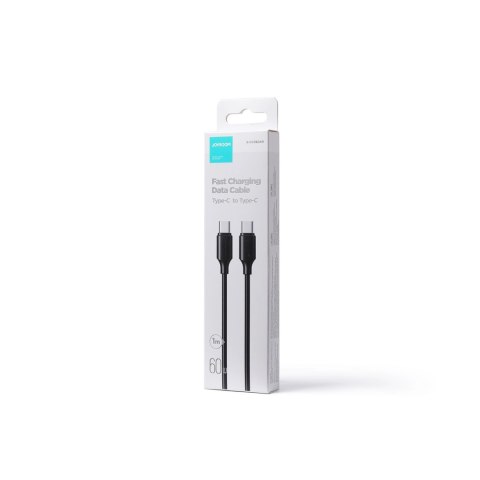 Kabel Joyroom Long-Lasting Series A9 USB-C / USB-C PD QC 60W 3A 1m - czarny Kabel Joyroom Long-Lasting Series A9 USB-C / USB-C PD QC 60W 3A 1m - czarny