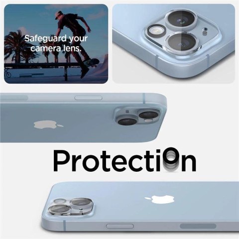 Osłona aparatu Spigen Optik.tR Camera Protector na iPhone 14 / 14 Plus - przezroczysta 2 szt. Osłona aparatu Spigen Optik.tR Camera Protector na iPhone 14 / 14 Plus - przezroczysta 2 szt.