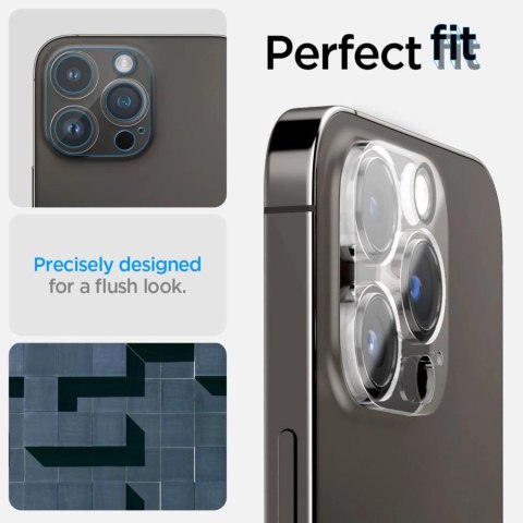 Osłona aparatu Spigen Optik.tR Camera Protector na iPhone 14 Pro / 14 Pro Max - przezroczysta 2 szt. Osłona aparatu Spigen Optik.tR Camera Protector na iPhone 14 Pro / 14 Pro Max - przezroczysta 2 szt.