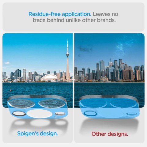 Osłona aparatu Spigen Optik.tR Camera Protector na iPhone 14 Pro / 14 Pro Max - przezroczysta 2 szt. Osłona aparatu Spigen Optik.tR Camera Protector na iPhone 14 Pro / 14 Pro Max - przezroczysta 2 szt.