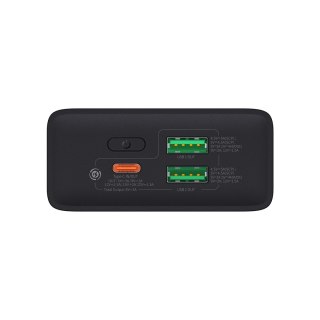 Powerbank Baseus Adaman2 20000mAh 30W 2x USB-A / USB-C PD / QC / SCP / Oppo Super VOOC - czarny