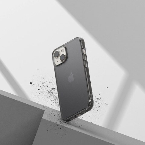 Ringke Fusion Matte etui iPhone 14 Plus pokrowiec z żelową ramką szary Ringke Fusion Matte etui iPhone 14 Plus pokrowiec z żelową ramką szary