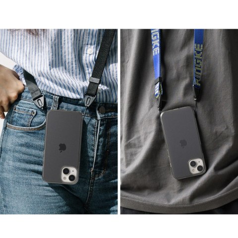 Ringke Fusion Matte etui iPhone 14 Plus pokrowiec z żelową ramką szary Ringke Fusion Matte etui iPhone 14 Plus pokrowiec z żelową ramką szary