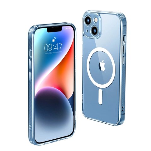 Ugreen LP642 Classy Clear Magnetic Protective Case żelowe magnetyczne etui do iPhone 14 Plus przezroczysty (kompatybilne z MagSa Ugreen LP642 Classy Clear Magnetic Protective Case żelowe magnetyczne etui do iPhone 14 Plus przezroczysty (kompatybilne z MagSa