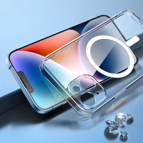 Ugreen LP642 Classy Clear Magnetic Protective Case żelowe magnetyczne etui do iPhone 14 Plus przezroczysty (kompatybilne z MagSa Ugreen LP642 Classy Clear Magnetic Protective Case żelowe magnetyczne etui do iPhone 14 Plus przezroczysty (kompatybilne z MagSa
