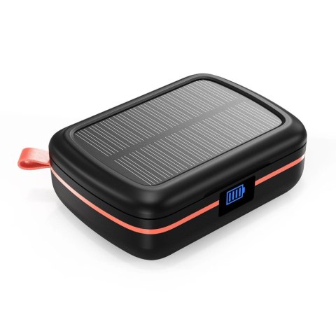 Choetech słuchawki bezprzewodowe TWS wodoodporne z panelem słonecznym i wbudowanym powerbankiem 2500mAh czarny (BH-T05) Choetech słuchawki bezprzewodowe TWS wodoodporne z panelem słonecznym i wbudowanym powerbankiem 2500mAh czarny (BH-T05)