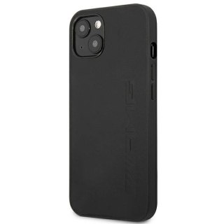 Etui AMG Leather Hot Stamped na iPhone 14 Plus - czarne