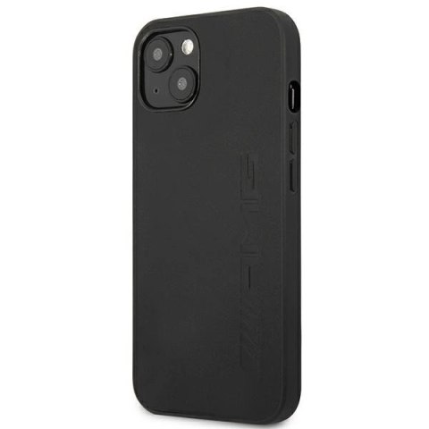 Etui AMG Leather Hot Stamped na iPhone 14 - czarne