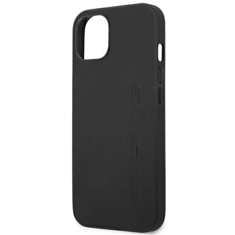 Etui AMG Leather Hot Stamped na iPhone 14 - czarne