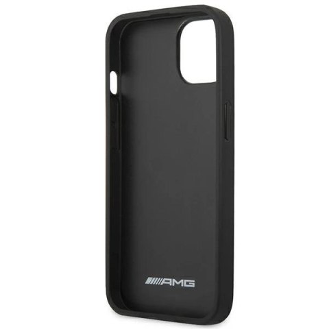 Etui AMG Leather Hot Stamped na iPhone 14 - czarne