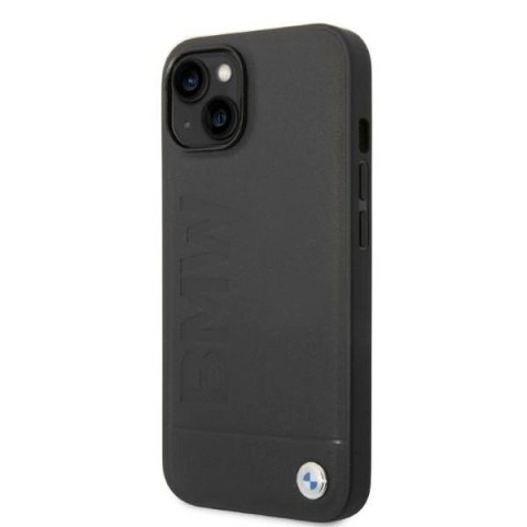 Etui BMW Signature Logo Imprint MagSafe na iPhone 14 Plus - czarne Etui BMW Signature Logo Imprint MagSafe na iPhone 14 Plus - czarne