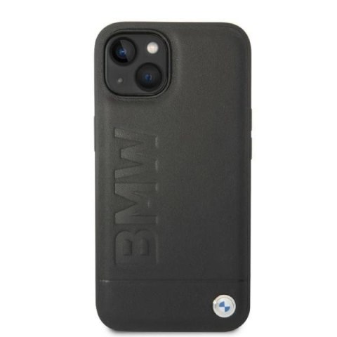 Etui BMW Signature Logo Imprint MagSafe na iPhone 14 Plus - czarne Etui BMW Signature Logo Imprint MagSafe na iPhone 14 Plus - czarne