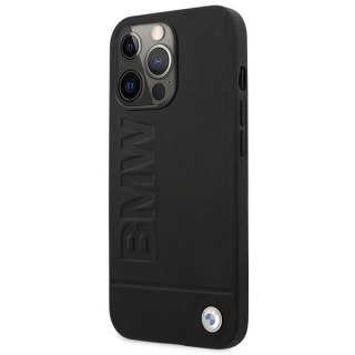 Etui BMW Signature Logo Imprint MagSafe na iPhone 14 Pro - czarne