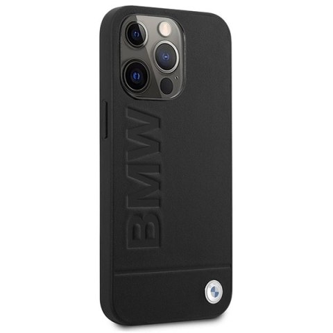 Etui BMW Signature Logo Imprint MagSafe na iPhone 14 Pro - czarne
