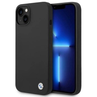 Etui BMW Silicone Metal Logo na iPhone 14 Plus - czarne